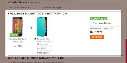 Flipkart Mobile Coupons & Flipkart Combo Offers on Mobiles