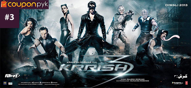 Krrish 3 - No. 3 Highest Grossing Bollywood Movie of All Time