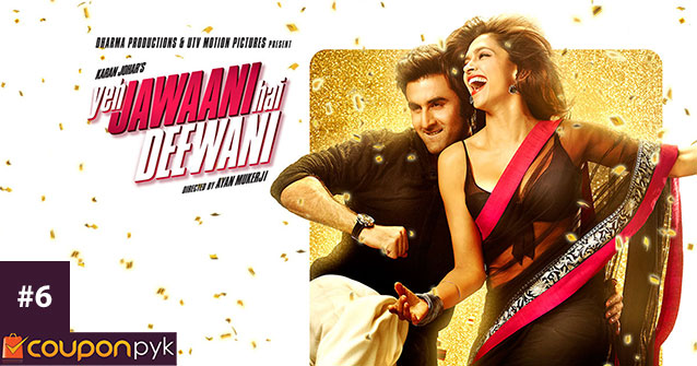 Yeh Jawaani Hai Deewani - No. 6 Highest Grossing Bollywood Movie of All Time