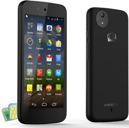 Micromax Canvas A1 With Dual SIM and MicroSD Card Slot